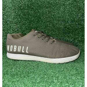 NOBULL Trainer Shoe Men Size 13 Olive Green Low Top CrossFit Gym Running Sneaker